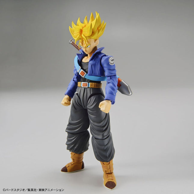 BAS5058198, Super Saiyan Trunks Model Kit, from Dragon Ball Z, Spirits Figure-rise Standard