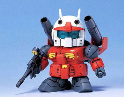 BAS5058275, BB225 RX-77-2 Guncannon SD Action Figure Model Kit