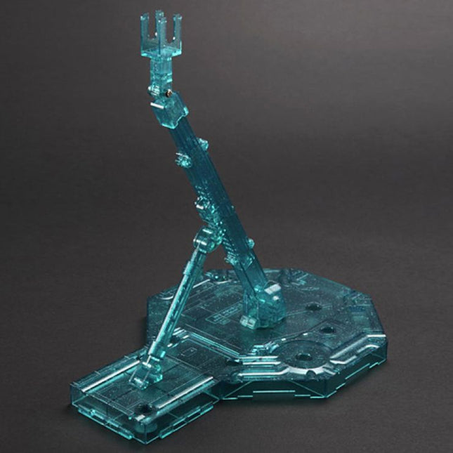 BAS5058283, Clear Sparkle Green Action Base 1 Display Stand for 1/100 Models