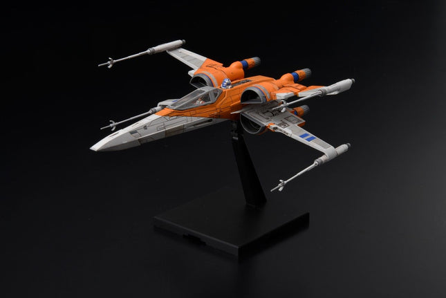 BAS5058312, Poe's X-Wing Fighter: The Rise of Skywalker 1/72 Model Kit