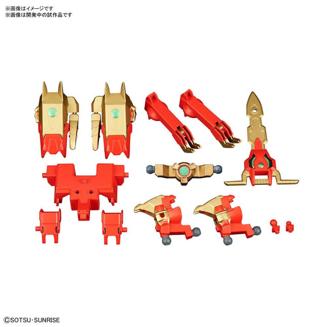 BAS5058870, #18 Avalanche Rex Buster Parts, from Gundam Build Divers, for SDBD 1/144 Models