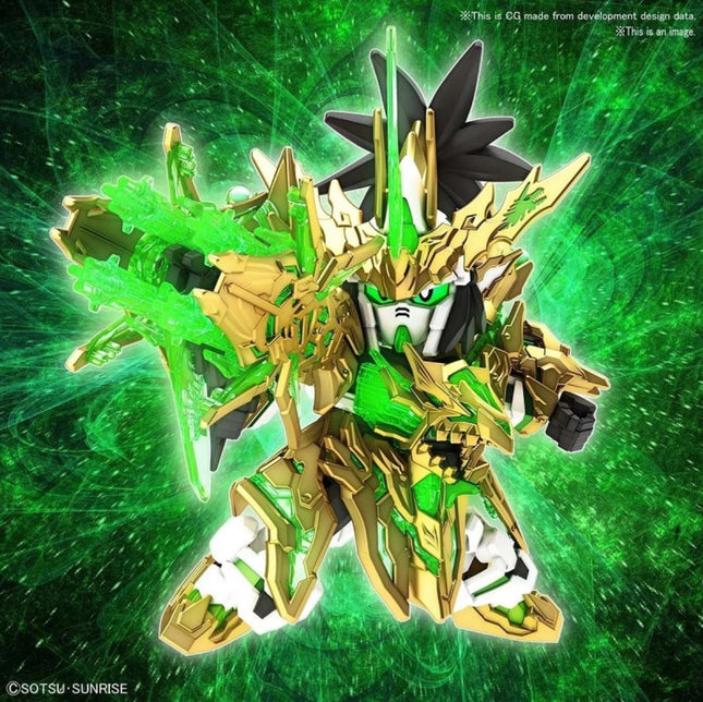 BAS5058879, #32 Long Xian Liu Bei Unicorn Gundam Spirits SD Model Kit, from SD Sangoku Soketsuden