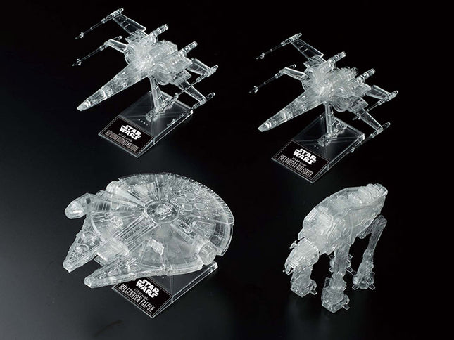 BAS5058919, The Last Jedi Clear Vehicle Model Set, from Star Wars (1/144, 1/350 & 1/540)