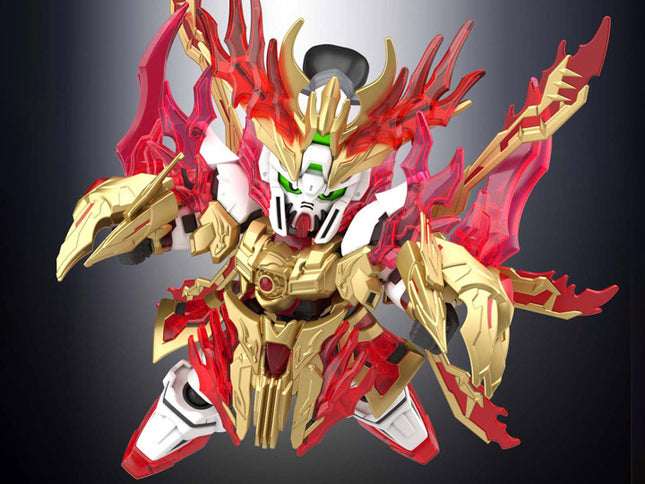 BAS5058923, #33 Yan Huang Zhang Fei God Gundam Model Kit, from SD Sangoku Soketsuden