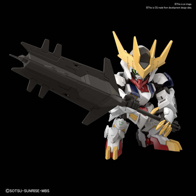 BAS5059229, SD #16 Gundam Cross Silhouette Barbatos Lupus Rex Model Kit, from Gundam IBO