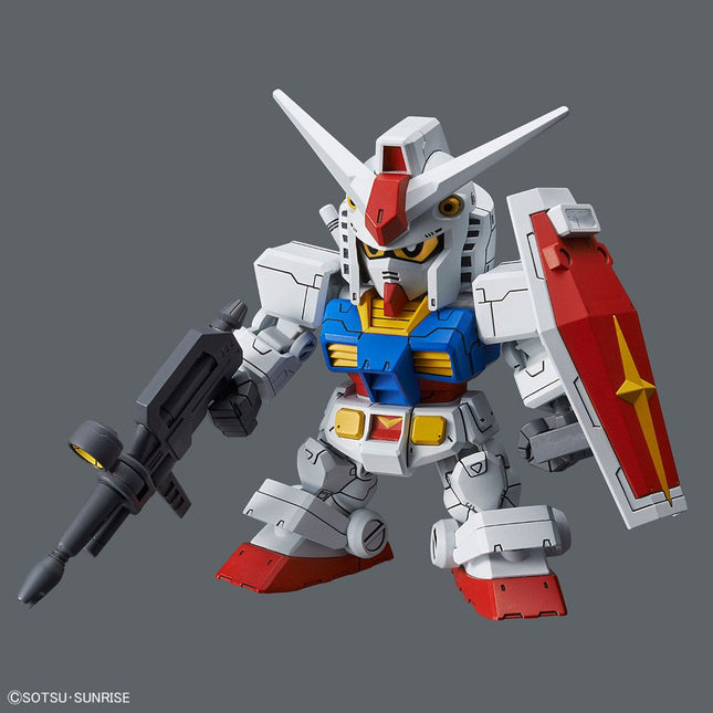 BAS5059252, RX-78-2 Gundam & Cross Silhouette Frame SDGCS Model Kit Mobile Suit Gundam