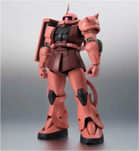 BAS58141, MS-06S ZAKU II Char's Custom Model Ver. A.N.I.M.E. Mobile Suit Gundam, Bandai Spirits The Robot