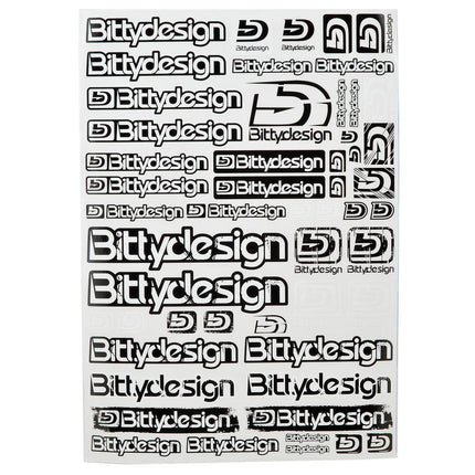BDYDS-215305, Bittydesign Big Size Fuel Proof Decal Sheet