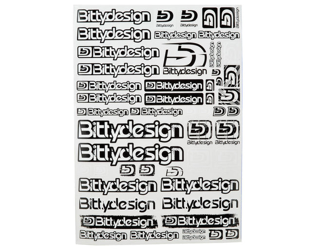 BDYDS-215305, Bittydesign Big Size Fuel Proof Decal Sheet