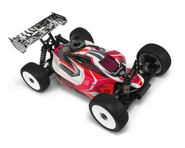 BDYVIS-HB819RS, Bittydesign "Vision" Hot Bodies D819RS Pre-Cut 1/8 Buggy Body (Clear)