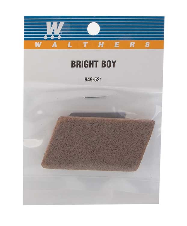 949-521, Walthers SceneMaster Bright Boy Abrasive Track Cleaner -- Standard Grit