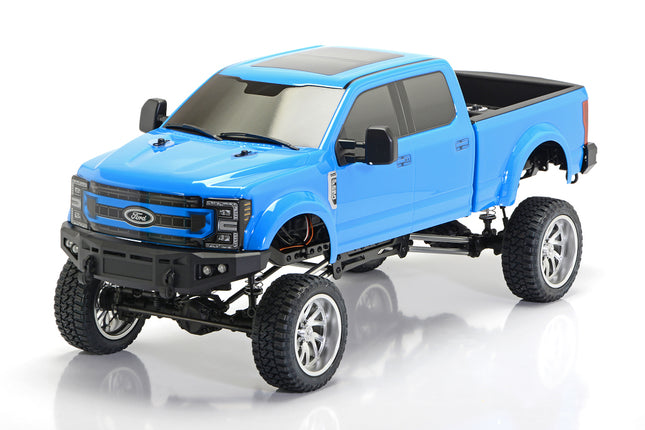 CEG8992, CEN Ford F250 SD KG1 Lift Edition 1/10 RTR Custom Truck (Daytona Blue) w/2.4GHz Radio