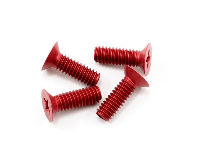 CLN12392, CRC 8-32 Front End Screws (Red) (4)