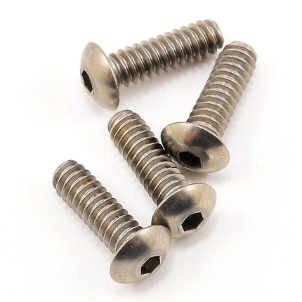 CLN1436, CRC 3/8x4/40 Stainless Steel Button Head Screw (4)