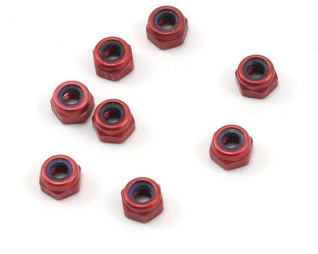 CLN1472, CRC 2-56 Aluminum Locknut (Red) (8)