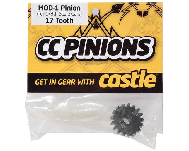 CSE010-0065-10, Castle Creations Mod 1 Pinion Gear w/5mm Bore (17T)