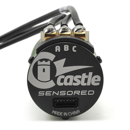 CSE010015504, Castle Creations Mamba X 1/10 Brushless Combo w/1406 Sensored Motor (7700kV)