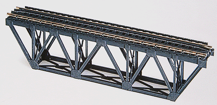 Deck Truss Bridge with Code 83 Rail