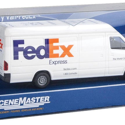 HO Scale Fed/Ex Truck