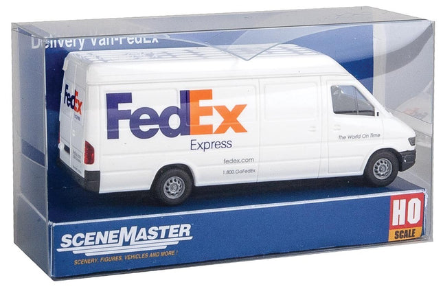 HO Scale Fed/Ex Truck