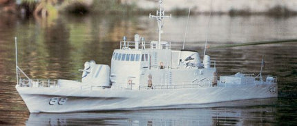 DUM1218, 51" USS Crocket Boat Kit