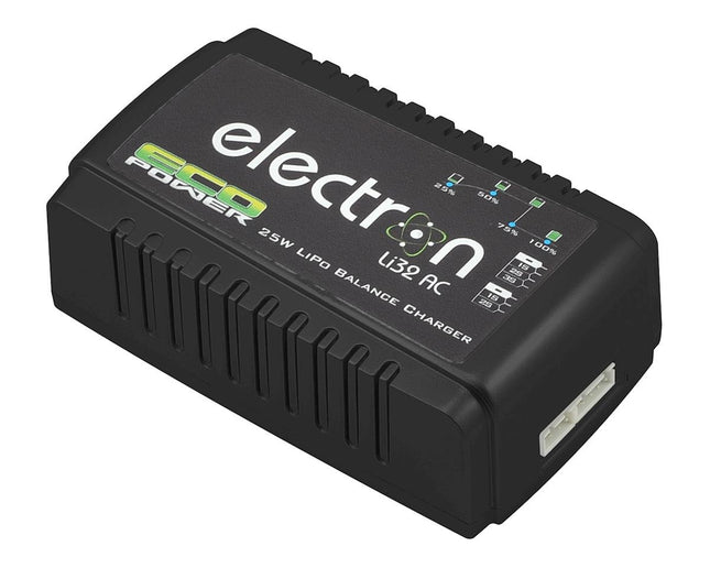 ECP-1004, EcoPower "Electron Li32 AC" LiPo Balance Battery Charger (2-3S/2A/25W)