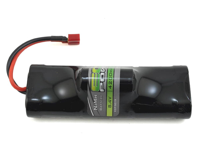 ECP-5019, EcoPower 7-Cell NiMH Hump Battery Pack w/T-Style Connector (8.4V/4200mAh)