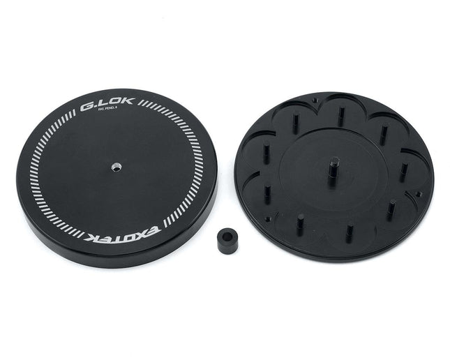EXO1700BLK, Exotek G.LOK Gear Locker Pinion & Spur Gear Case w/Parts Tray (Black)