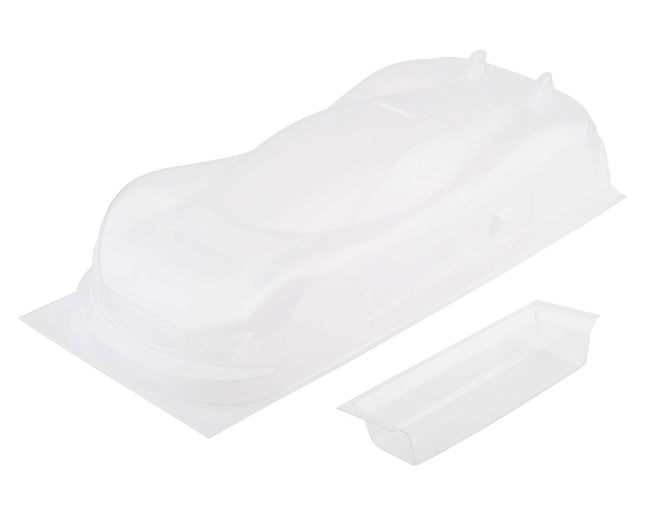 EXO1884, Exotek 190mm USGT J-Zero GT Sedan Body w/Wing (Clear)