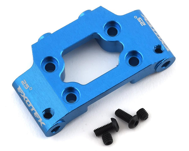 EXO1941, Exotek DR10 Aluminum HD Front Bulkhead (Blue)