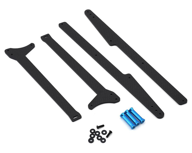 EXO1962, Exotek DR10 Adjustable Wheelie Bar Set