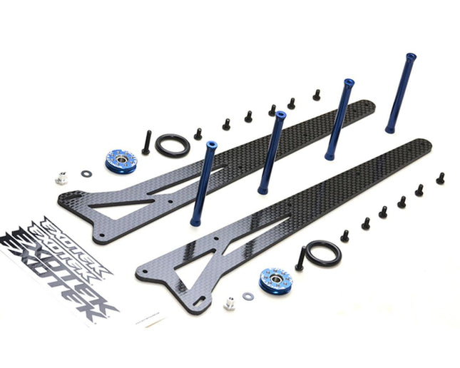 EXO1980, Exotek Traxxas Slash Adjustable Wheelie Ladder Bar Set