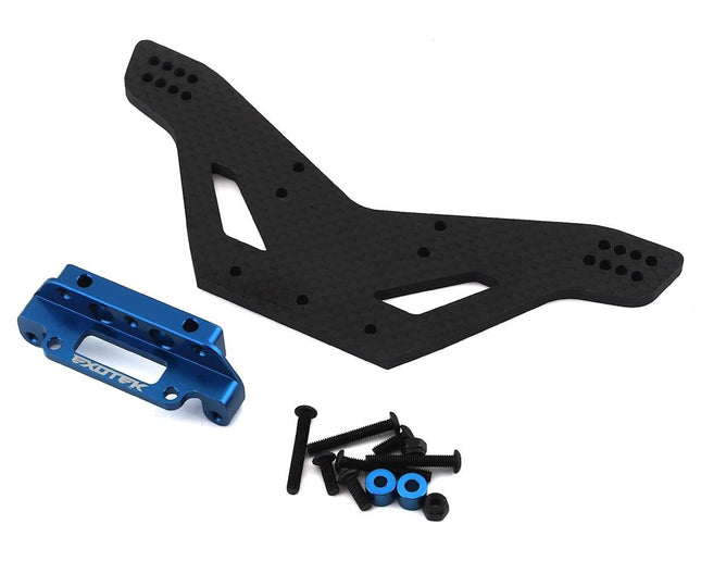 EXO1983, Exotek Traxxas Slash Carbon Rear Drag Tower (Lower Ride Height)