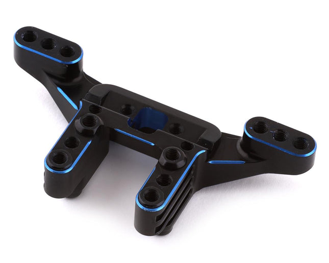 EXO2043, Exotek B6.3/T6.1/SC6.1 Aluminum Front Camber Mount (Black/Blue)