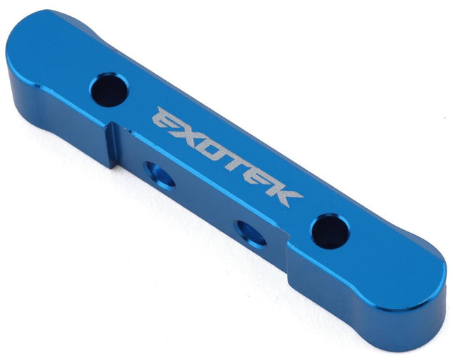 EXO2046, Exotek DR10 Aluminum HD "D" Rear Arm Mount (Blue)