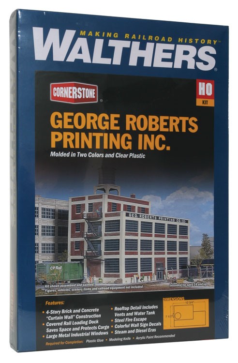 G. Roberts Printing, Inc., 933-3046, Walthers Cornerstone