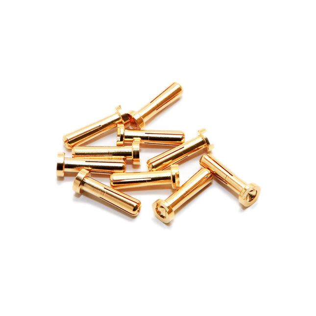 HADMCL4052, MAX CURRENT 4mm Gold Bullet Connectors (10 pcs)