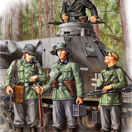 HBO84413, 1/35 German Infantry Set Vol.1 (Early)
