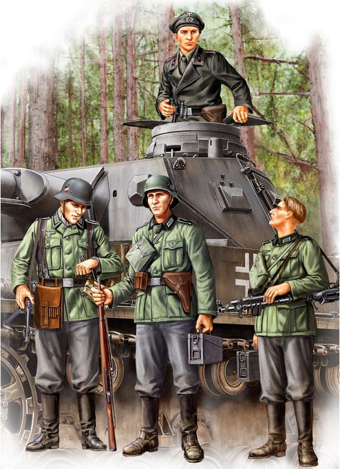 HBO84413, 1/35 German Infantry Set Vol.1 (Early)