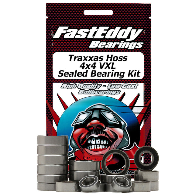 TFE6289, Fast Eddy Bearings Traxxas Hoss 4x4 VXL Sealed Bearing Kit