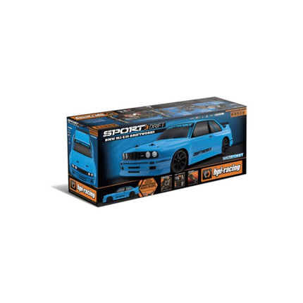 HPI160422, HPI Sport 3 Drift BMW E30 Driftworks 1/10 RTR 4WD Drift Car w/2.4GHz Radio, 7.2V Battery & Charger