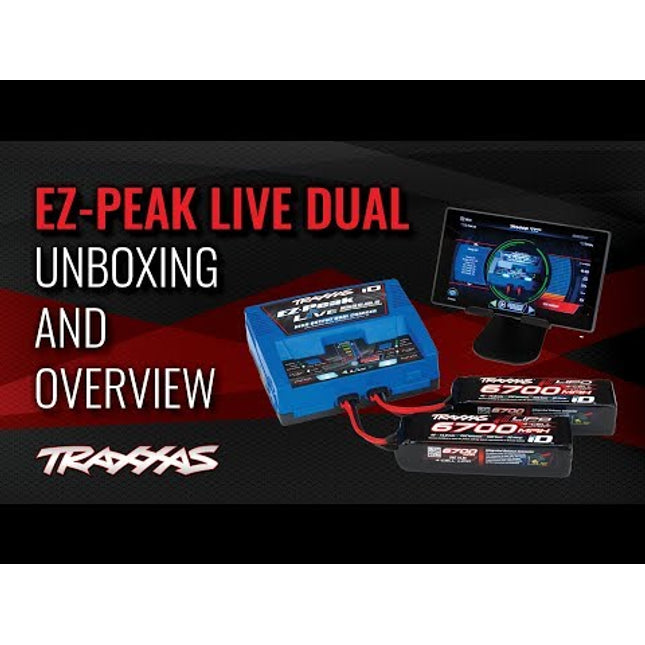 TRA2973, Traxxas EZ-Peak Live Multi-Chemistry Battery Charger w/Auto iD (4S/26A/200W)