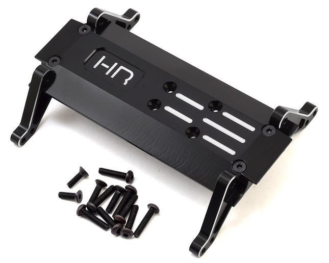 HRAAMJ133M01, Hot Racing Axial SMT10 Aluminum Skid Plate (Black)