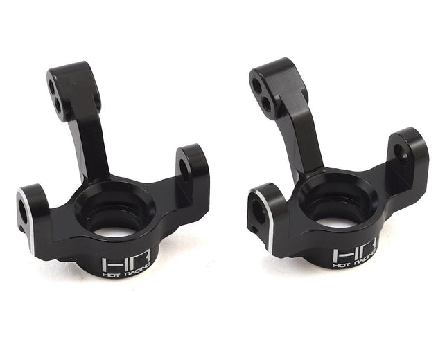 HRALTN2101, Hot Racing LaTrax Rally Aluminum Steering Knuckle Set (Black)