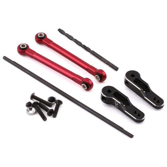 HRATUDR311F, Hot Racing Traxxas Unlimited Desert Front HD Torsional Sway Bar Set (Red)