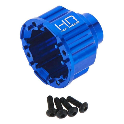 HRAXMX11X06, Hot Racing Traxxas X-Maxx Aluminum Differential Cup (Blue)