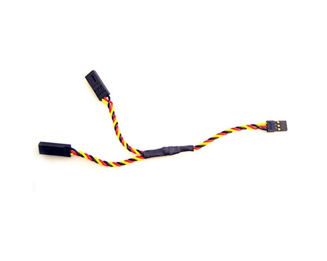 HRC54703S, Hitec 6" "Twisted" Wire Y Harness