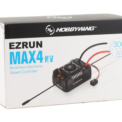 HWA30104002, Hobbywing EZRun Max4 HV 1/5 Scale Sensored Brushless ESC