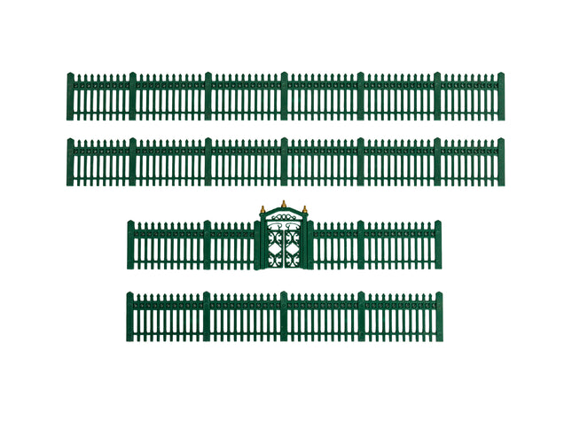 LNL1930170, Green Iron Fence