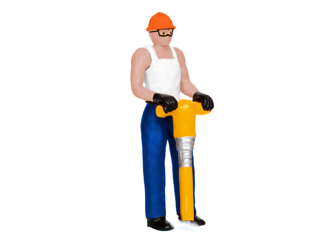 LNL1930360, Man with Flashing Jackhammer